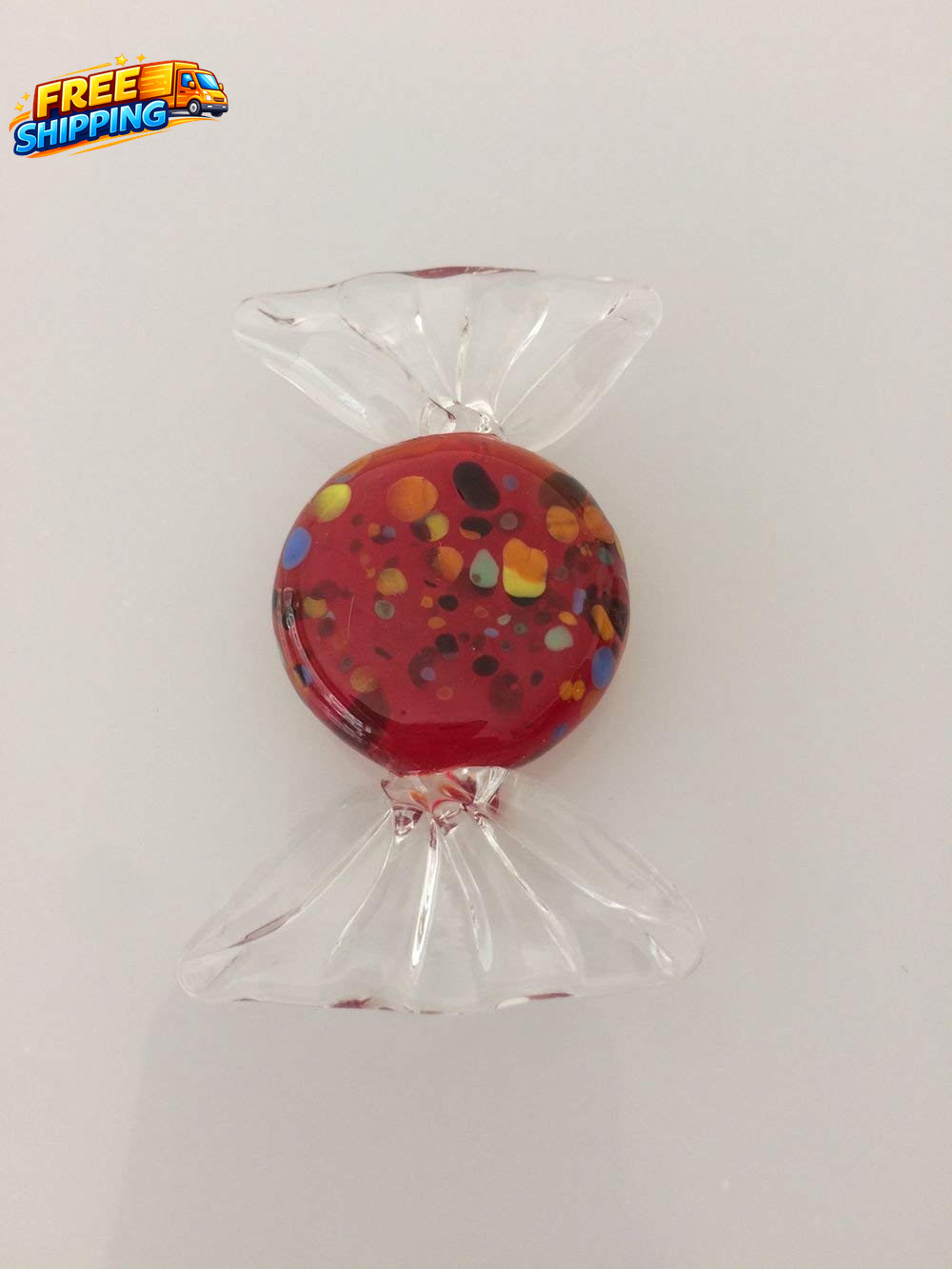 20Pcs Glass Candy Vintage Murano Glass Sweets Wedding Birthday Halloween