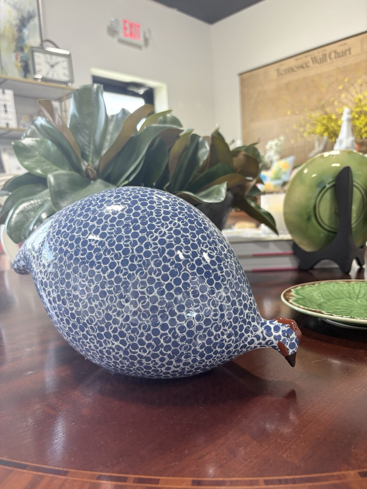 La Pintade Ceramic Guinea Hen Large