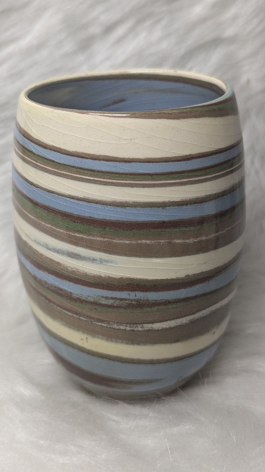 Desert Sands Pottery Handmade California Nice Niloak Inspired 5 x 3.25 inches