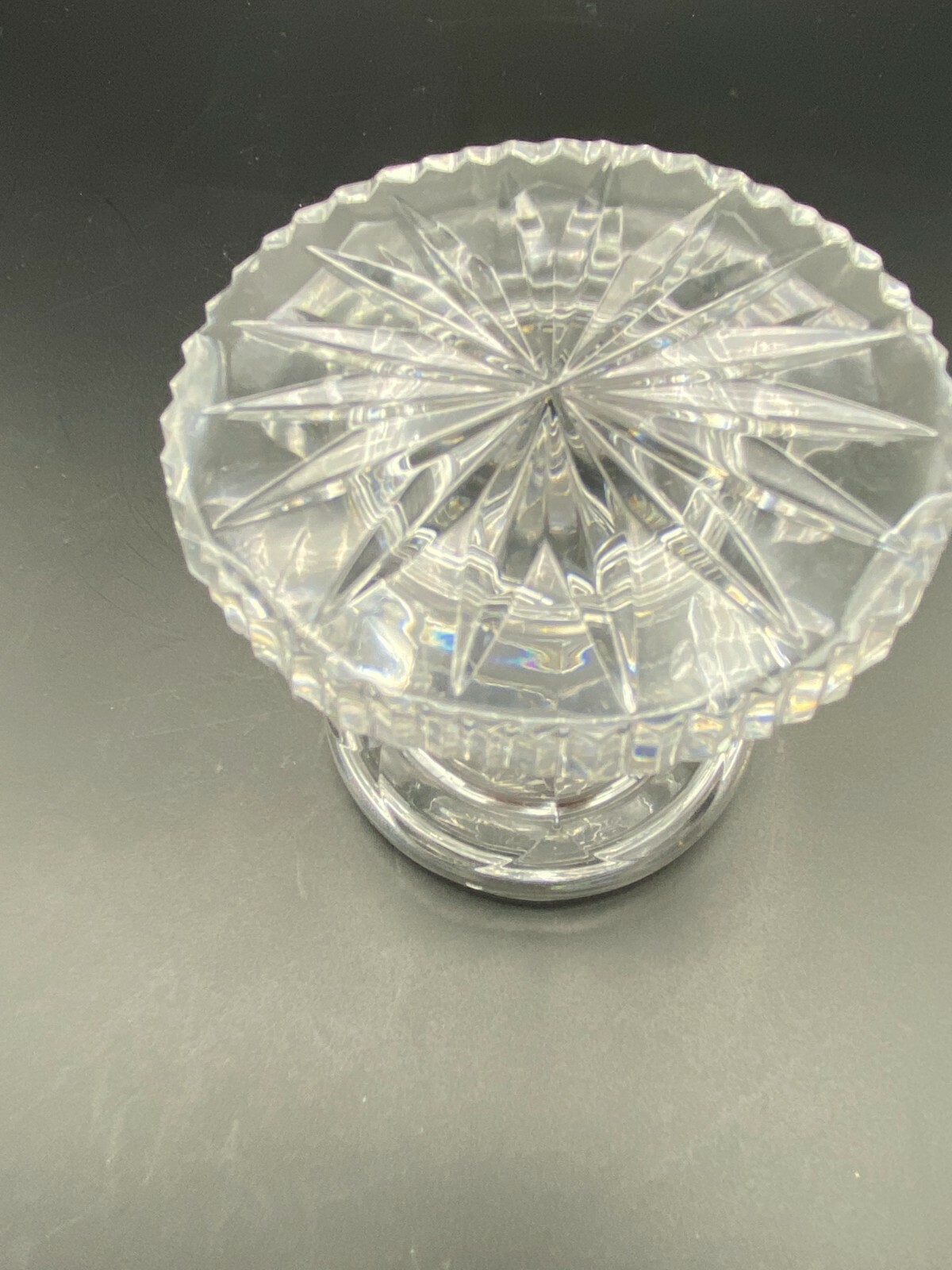 Waterford Crystal Candle Stick Votive Holder, 3′ Tall, 1 1/2″ Diameter (Inside)