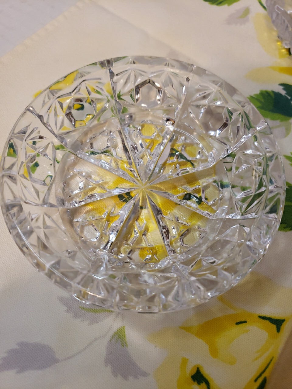 Irving W. Rice & Co. (Irice) Imperial Glass Art Nouveau Box Candy Dish Mcm