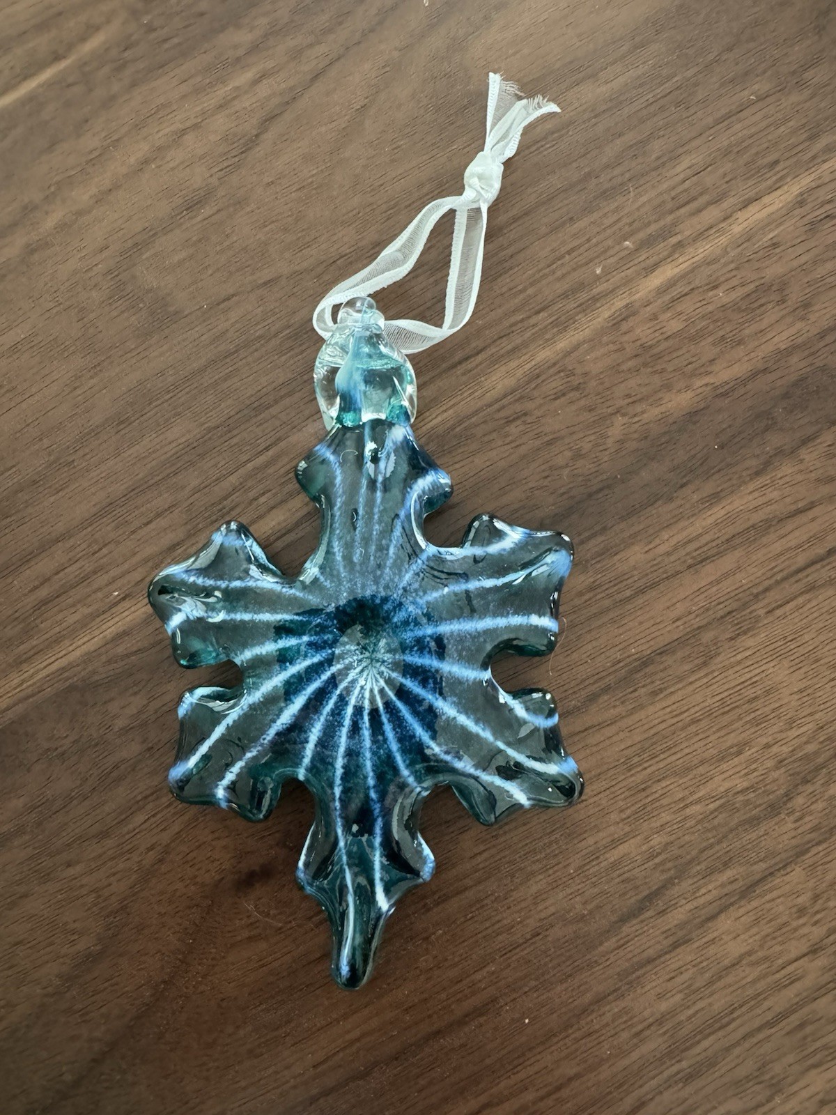 4 ~ Epiphany Studios April Wagner Hand Blown Art Glass Ornaments And 3 Boxes