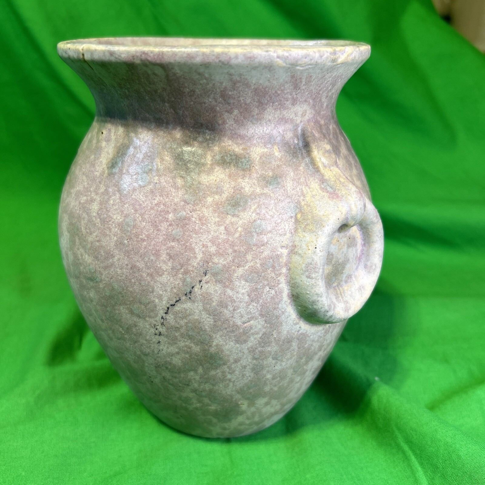 Burley Winter Art Pottery Urn 6 3/4 Inches
