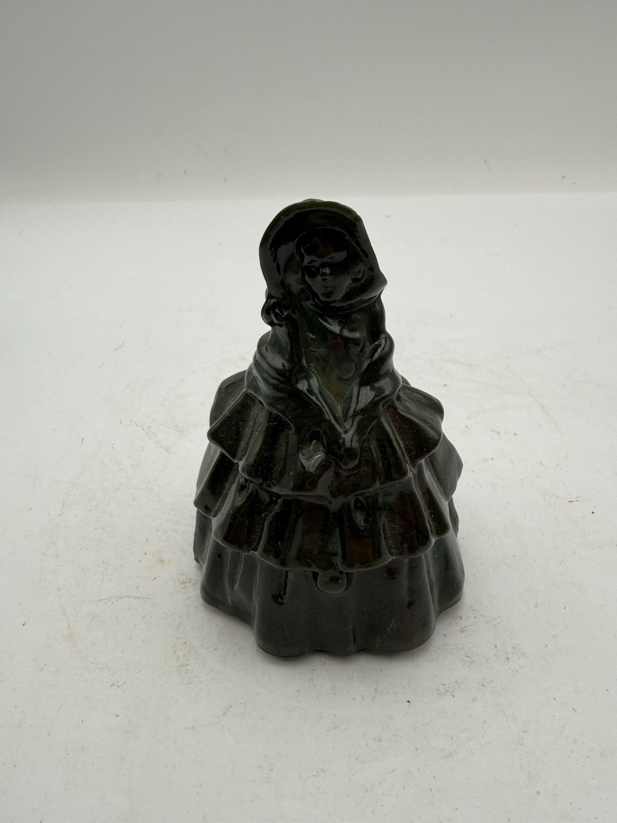 Vintage Boyd’s Crystal Art Glass LOUISE DOLL Green E173