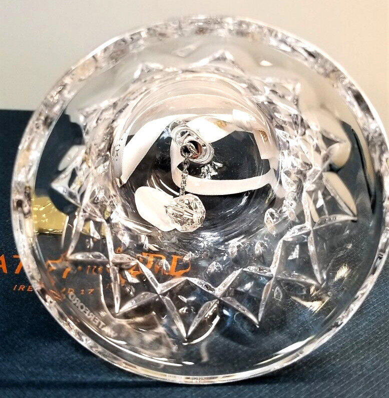 Waterford 2021 Lismore Bell Ornament 3.3″ Ornament # 1059676 Boxed