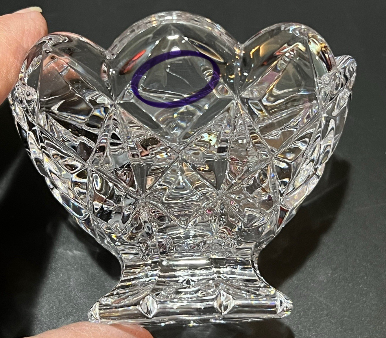 Marquis by Waterford Amway Crystal Taper Votive Candle Holder