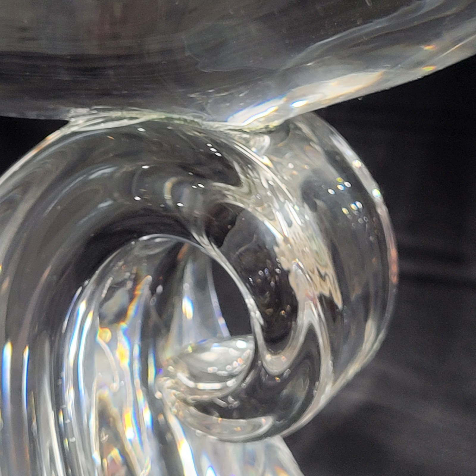 Steuben Glass Flying Seagull Figurine Signed By Lloyd Atkins READ!! HUGE HEAVY