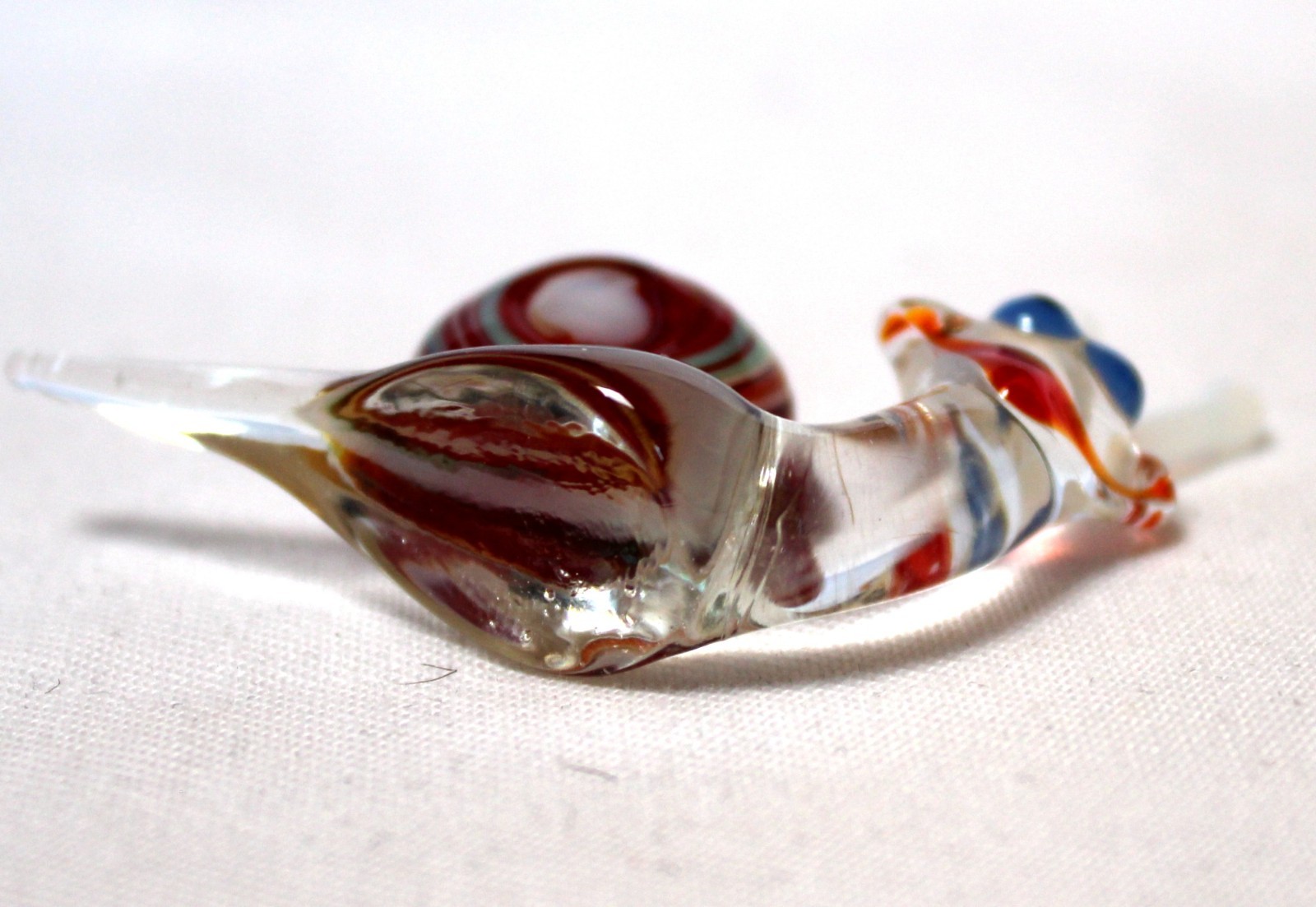 Color Glass Figurines Freehand Lamp-Working: Lizard, Snail & Penguin #29,74,75