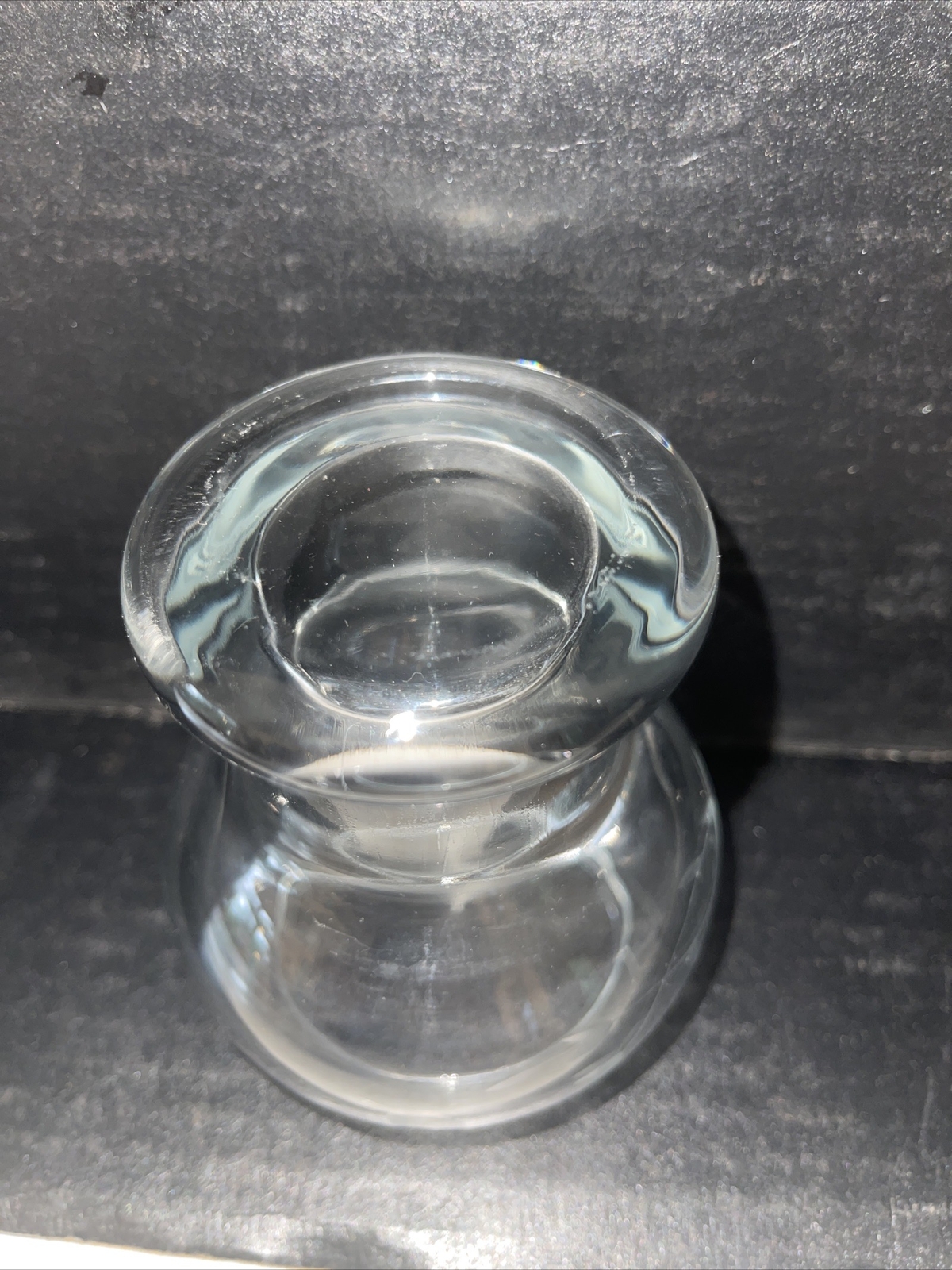 Princess House Heritage Crystal Votive Candle Holder 4” Tall