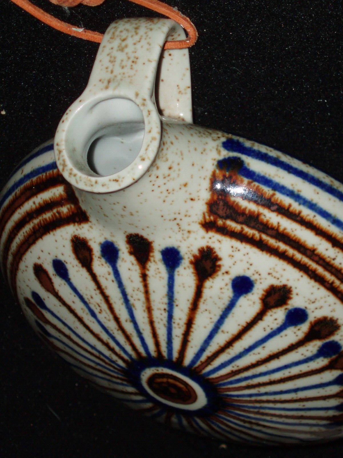 Topferei MASSEMUHLE Neustadt/Coburg Wall Vase Decor by EUGEN WAGNER Handmade MCM
