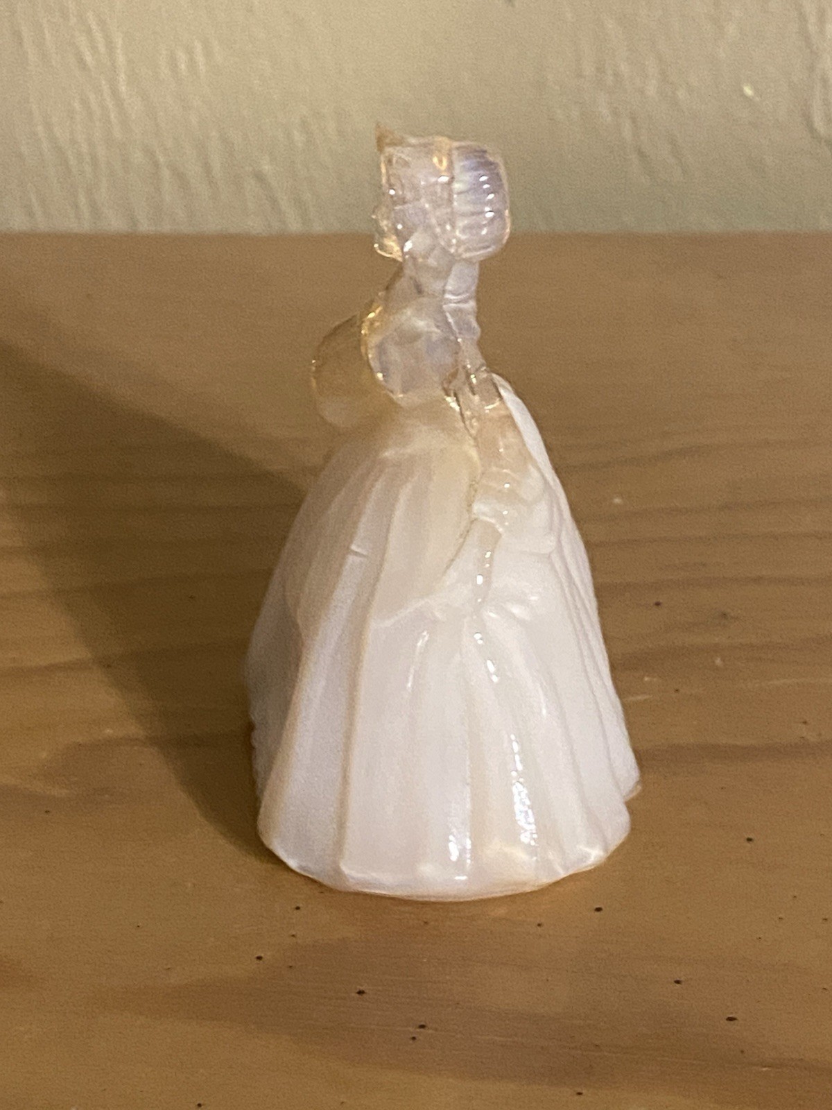Vintage Boyd Art Glass Louise Doll Pink