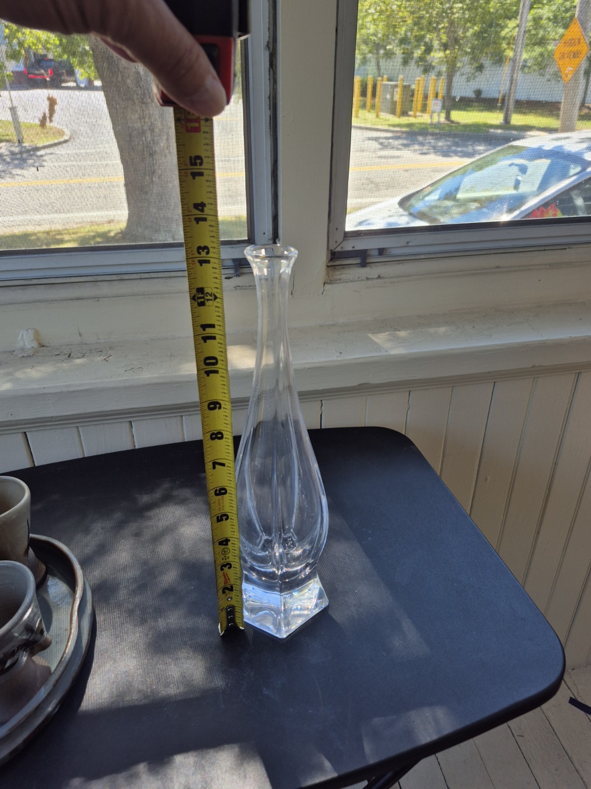 Daum France Crystal Vase