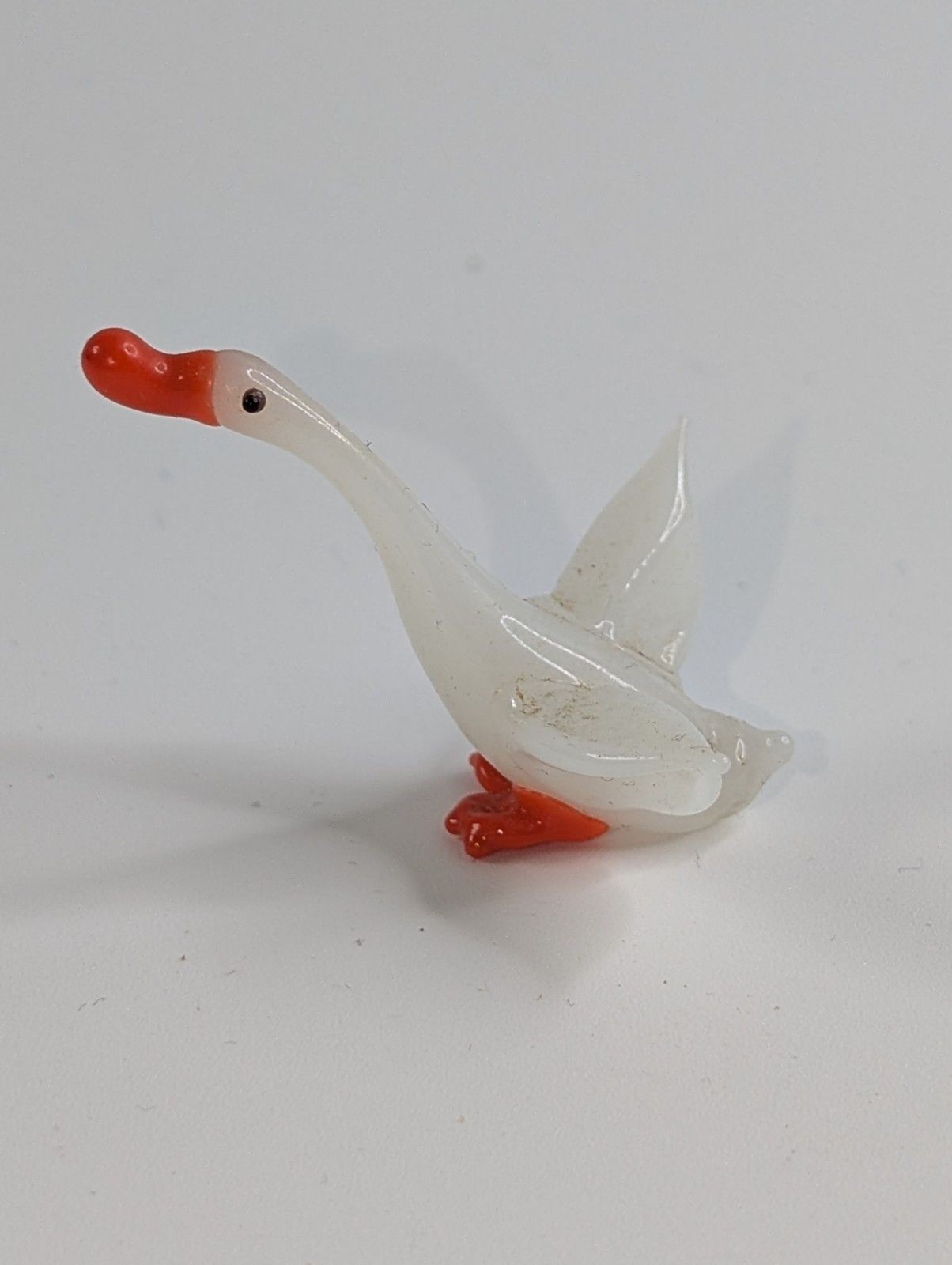 Vintage Occupied Japan Miniature Glass Figurines Lot Hand Blown 8 Birds & Monkey