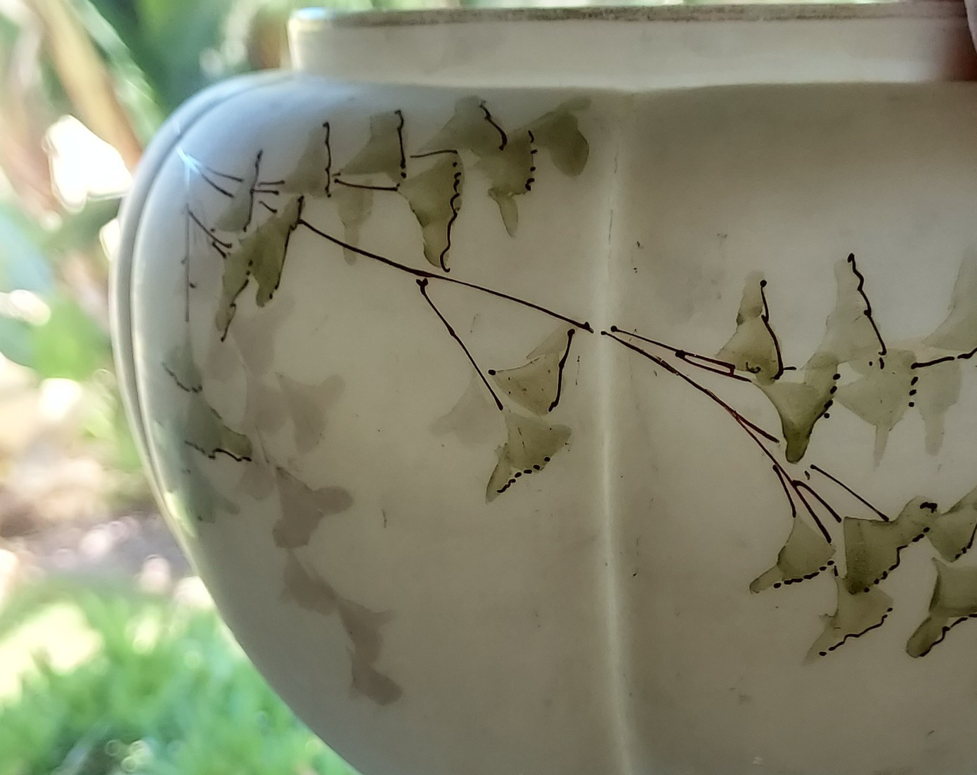 Rare 1880 Smith Brothers Satin Glass Bowl / Vase Mt Washington Opal Victorian