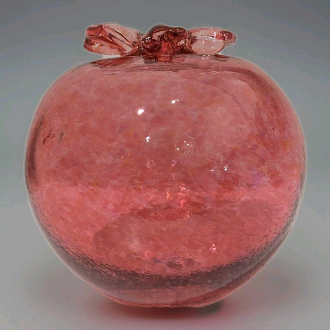 Handmade Glass Pomegranate