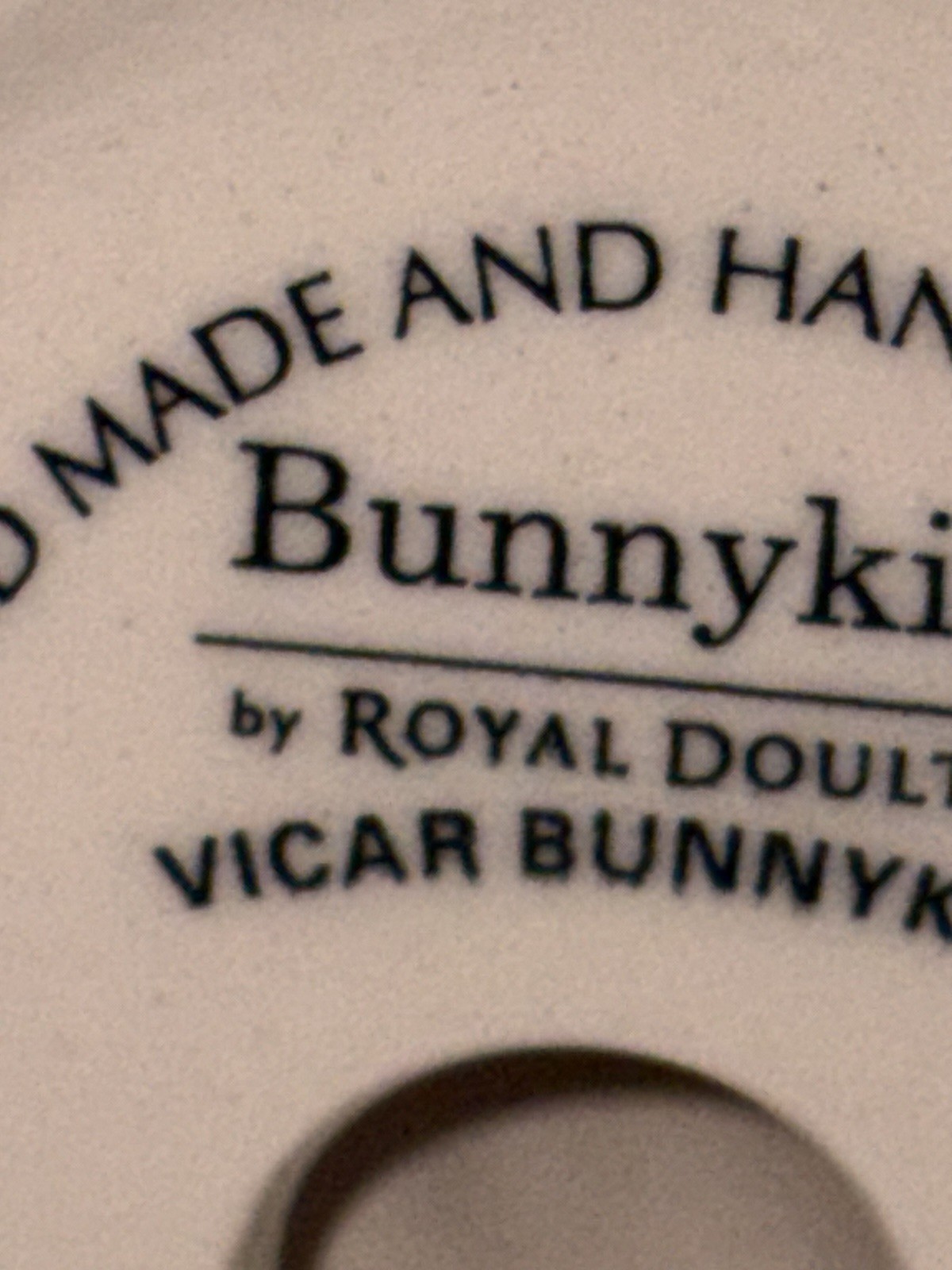 Royal Doulton Bunnykins Vicar Made In England DB254