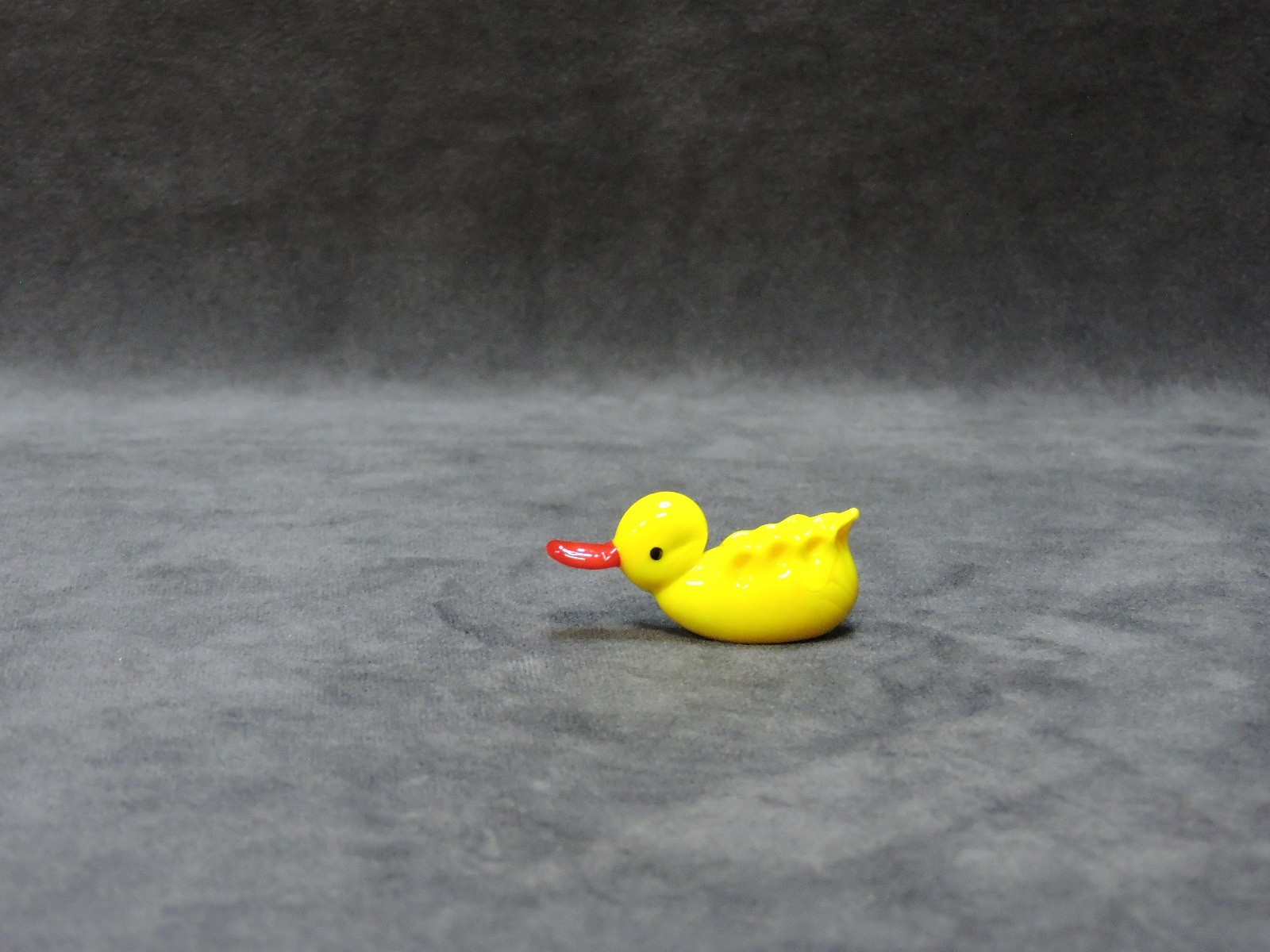 Handmade Glass Mini Baby Duckling Figurine
