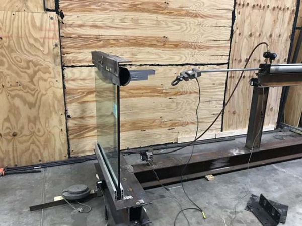 test Garde-Corps en Verre